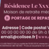 Encart pub Colisee 16E DE PAGE HOR